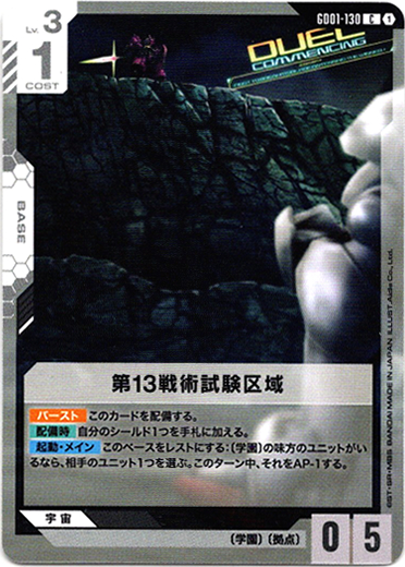 画像1: 第13戦術試験区域