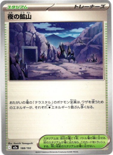 画像1: 夜の鉱山