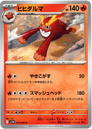 画像1: 【モンスターボールミラー】ヒヒダルマ