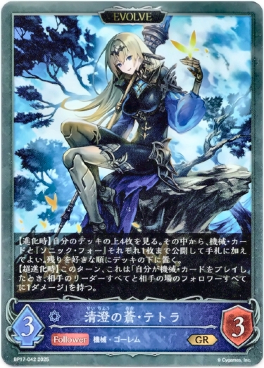 画像1: 【EVOLVE】清澄の蒼・テトラ