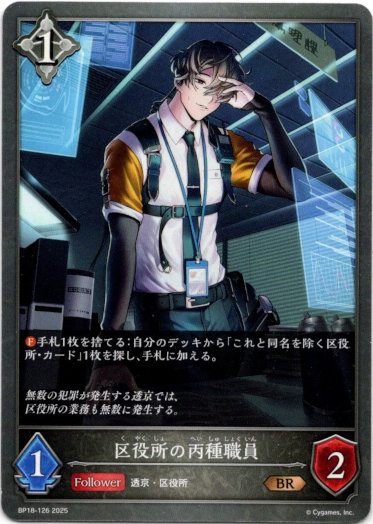 画像1: 区役所の丙種職員