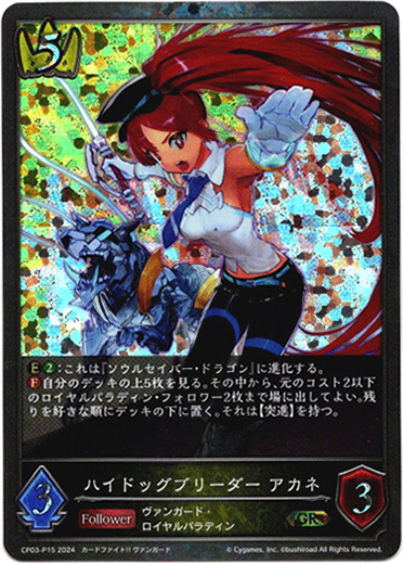 画像1: 【プレミアム】ハイドッグブリーダー アカネ