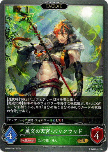 画像1: 【EVOLVE】薫交の天宮・バックウッド