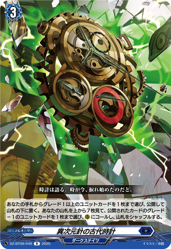 画像1: 異次元針の古代時計